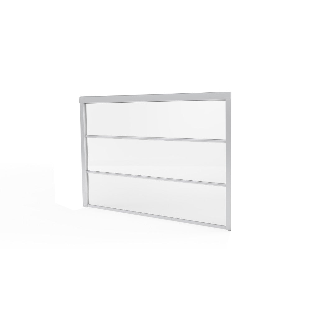 Laterale in PVC Trasparente Bianco per Pergola Lato 4 m - GA802190-BIAN - foto 3