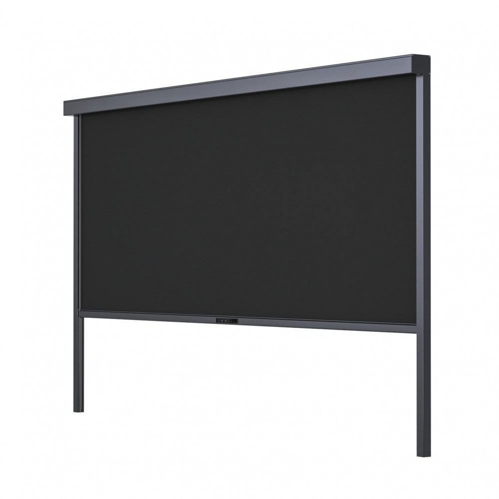 Laterale Manuale Textilene e Zanzariera Antracite Lato 4 m - GA802184-DGRE - foto 3