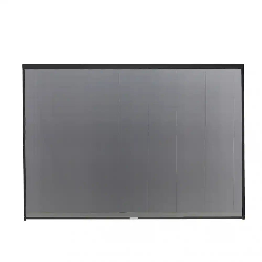 Laterale manuale per pergola bioclimatica 4m grigio scuro in textilene by Albert