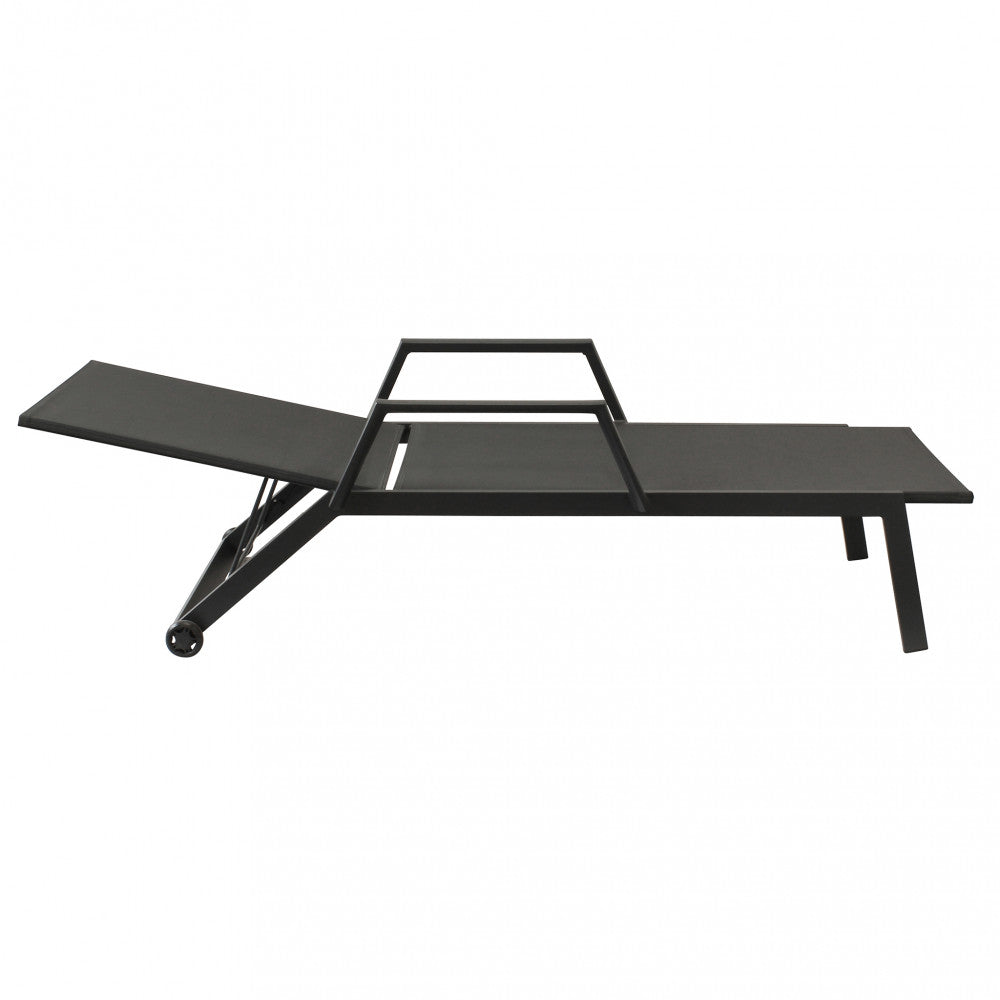 Lettino prendisole Barinas completamente disteso per il massimo relax outdoor