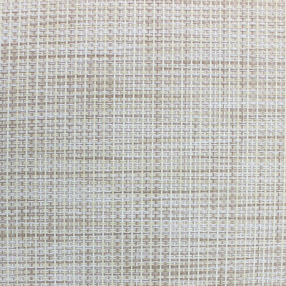 Lettino prendisole Rimini di colore beige melange con struttura in alluminio, posizionato su una spiaggia.