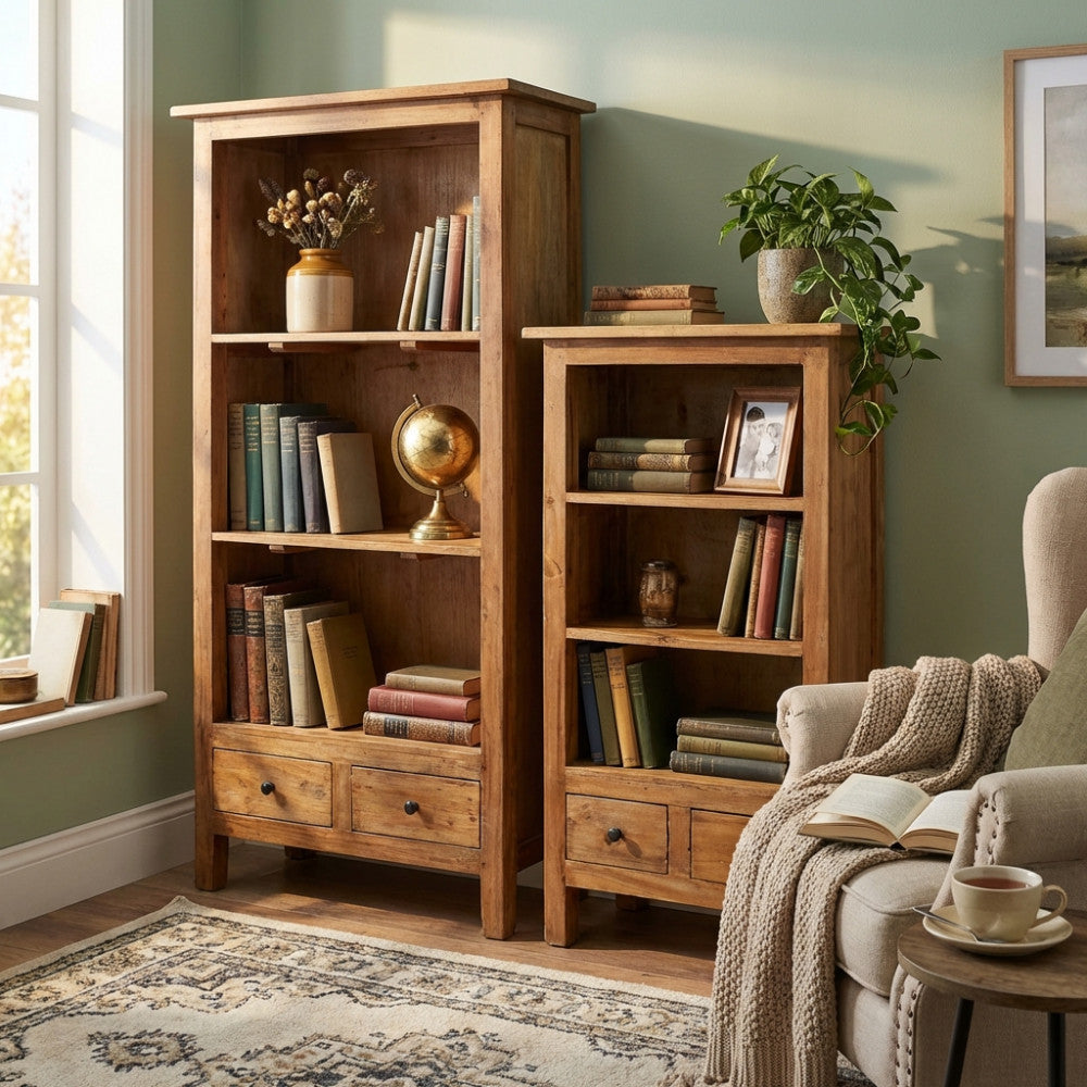 Libreria Catherine in Legno di Mogano - MO807368