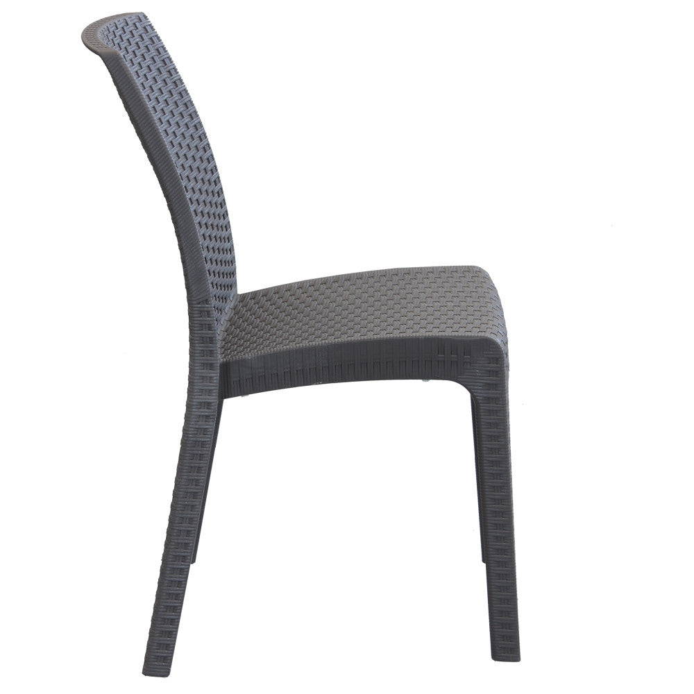 Sedia Virginia Taupe Marrone