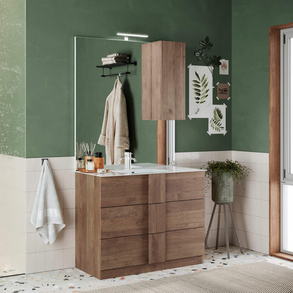Mobile Bagno a Terra Mattia 100 cm Mercure - ML802422 - foto 4