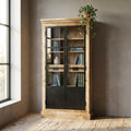 Mobile Chester 2 Ripiani e 6 Cassetti in Legno di Mango - MO807413