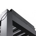 Primo piano del motore elettrico per lamelle di pergola bioclimatica by Albert