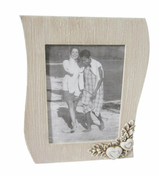 PORTAFOTO SHABBY CHIC ONDA TORTORA 12 X 17