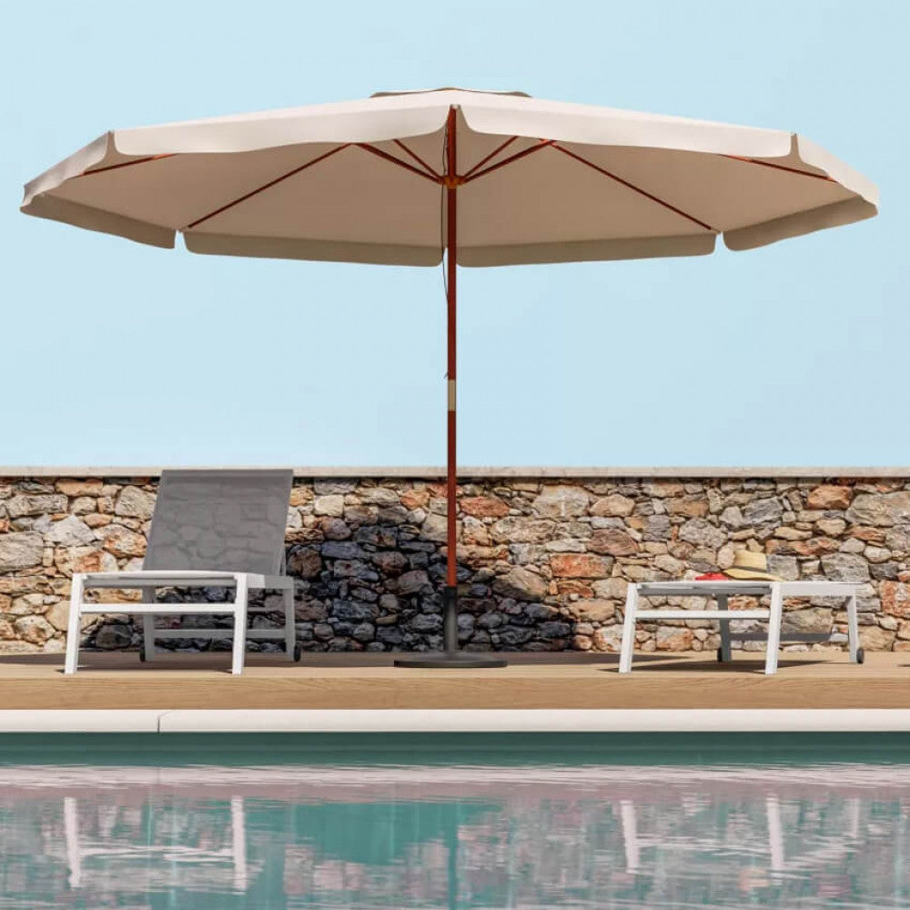 Ombrellone da esterno Cosma a bordo piscina