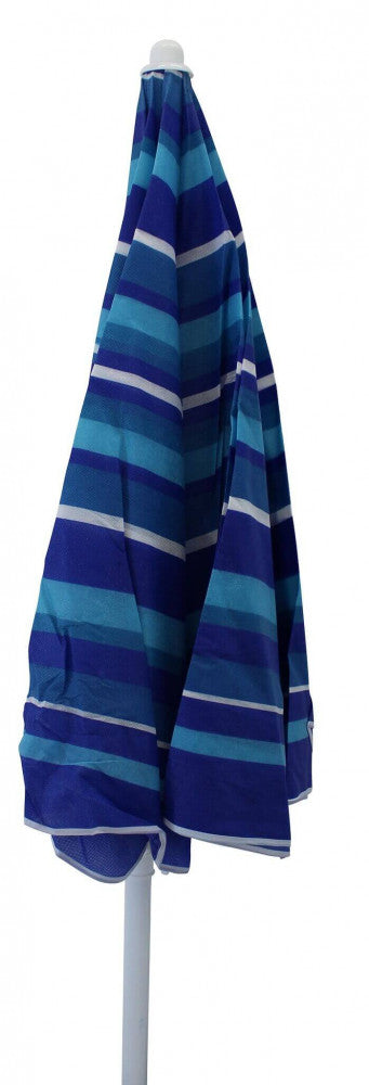 Ombrellone da spiaggia in TNT diametro 180cm colori assortiti.