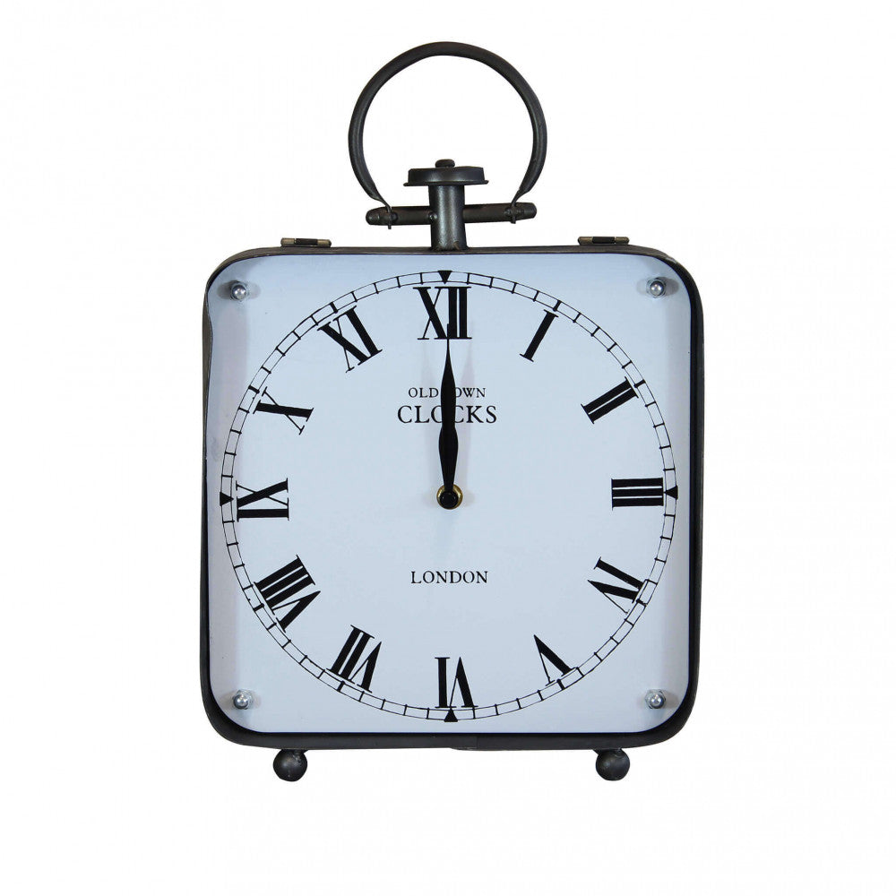Orologio vintage Cosma in acciaio anticato