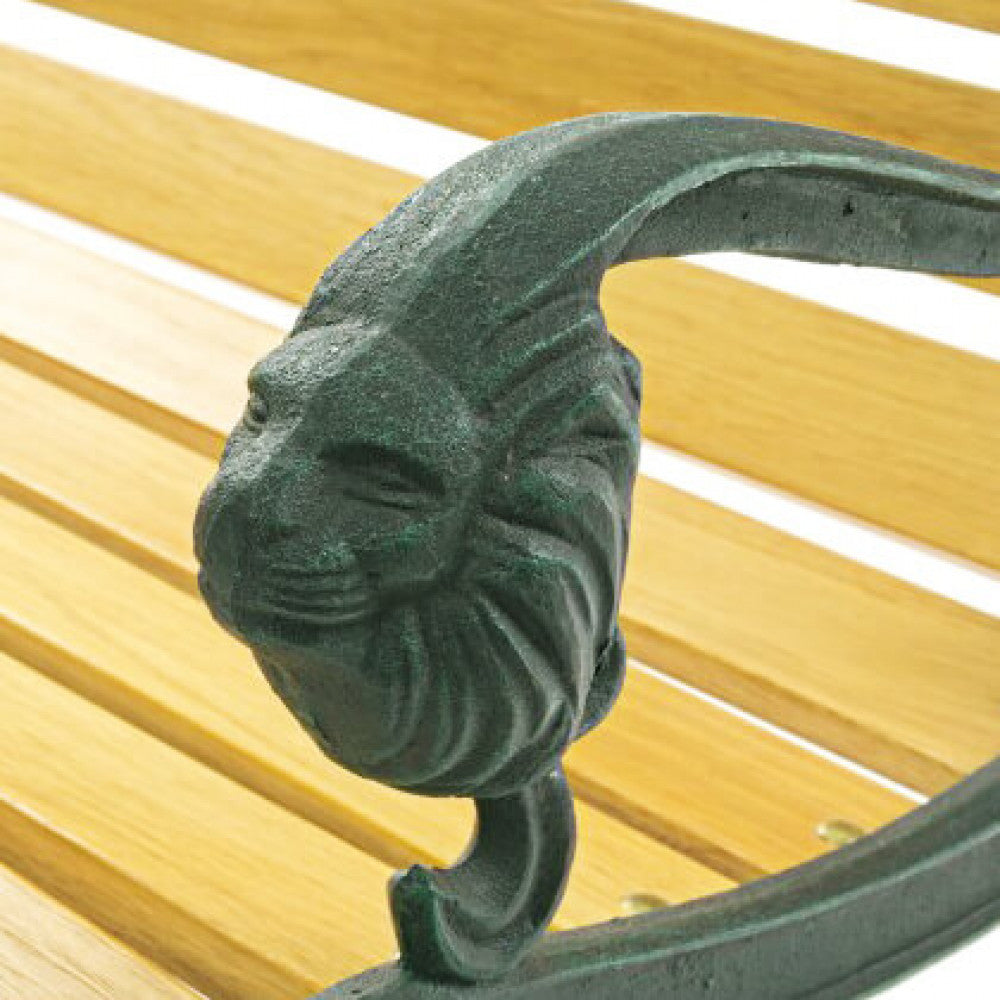 Panchina Ghisa Lion: Eleganza Classica per il Tuo Giardino