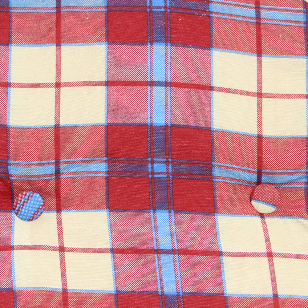 Cosma Poltrona Relax Con Cuscino Tartan