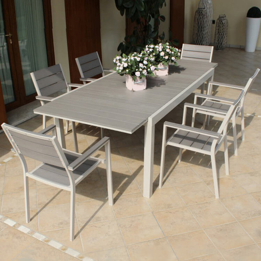 Cosma Poltrona Con Doghe In Polywood