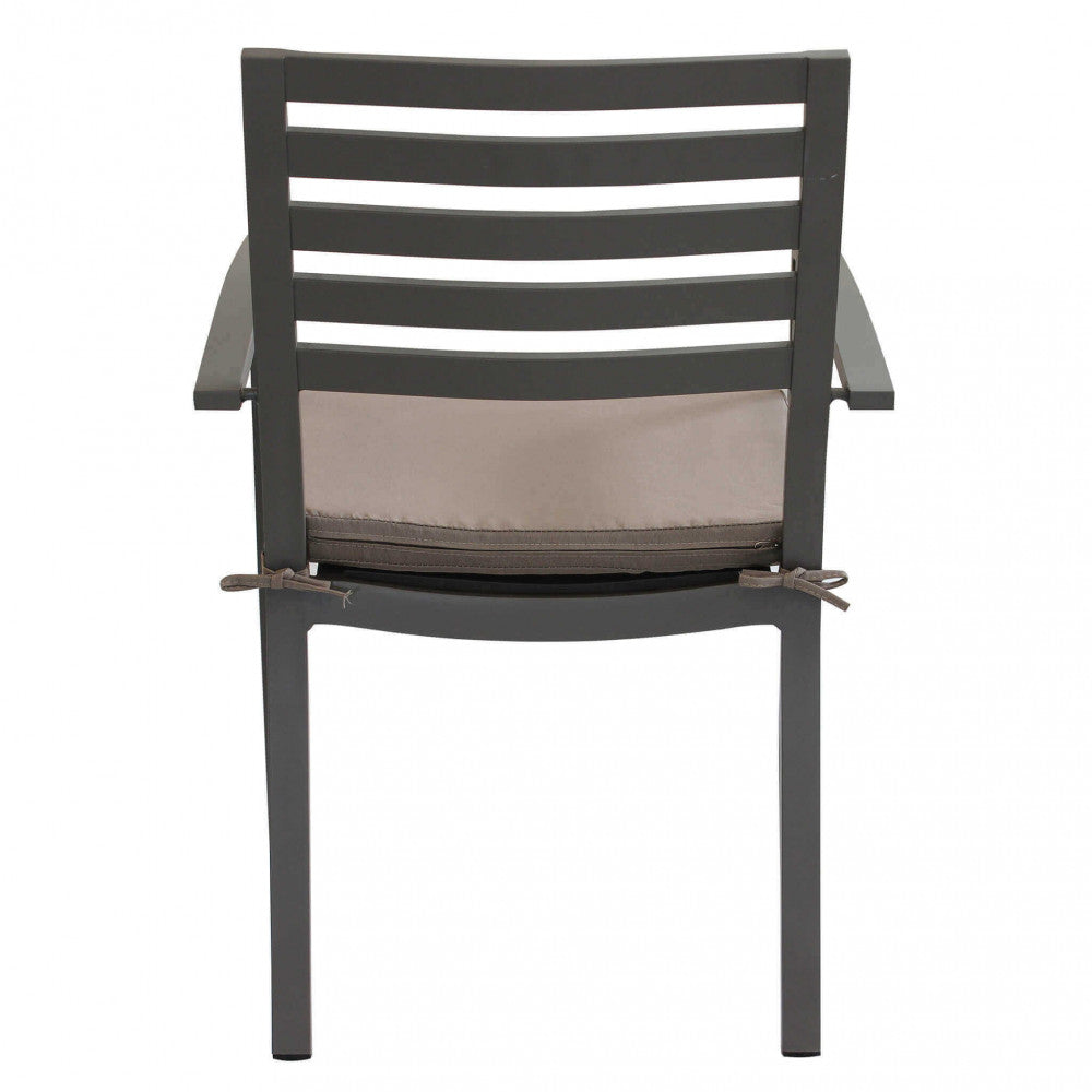 Cosma Poltrona Outdoor Con Schienale A Doghe