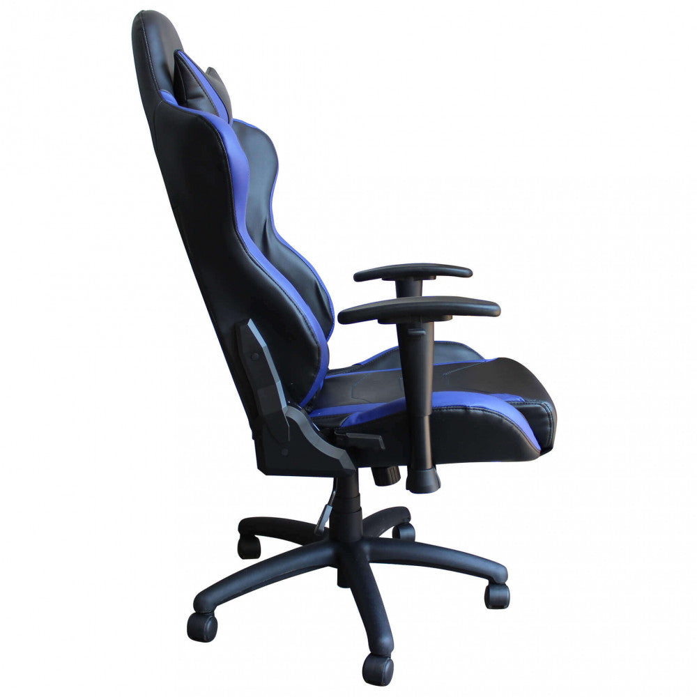 Dettaglio del supporto lombare e poggiatesta della Poltrona Gaming FALLOUT Vista Destra