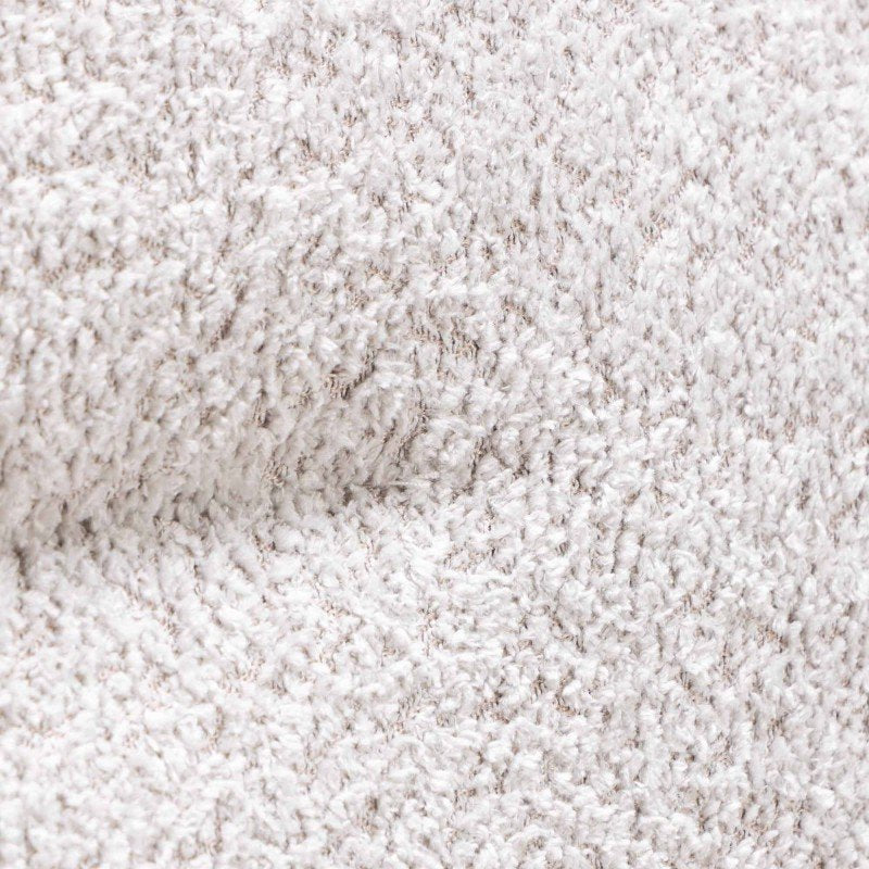 Poltrona girevole Moom grigio beige dalle forme tonde - NN-MOO-UPH-ARM-GREBEI-621 - foto 7
