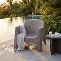 Poltrona Ibiza in Polipropilene Taupe - HF807375-TAUP