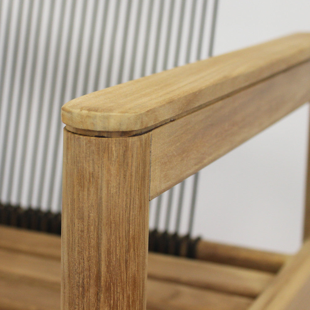 Poltrona Istanbul Impilabile in Teak con Cuscini - TE804340 - foto 10
