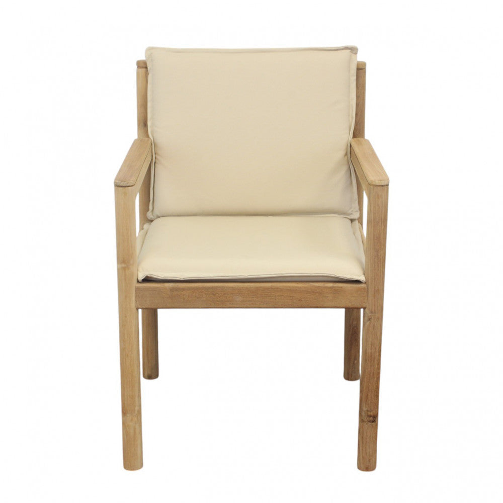 Poltrona Istanbul Impilabile in Teak con Cuscini - TE804340 - foto 5