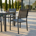 Poltrona Cosma Jamaica taupe vista frontale