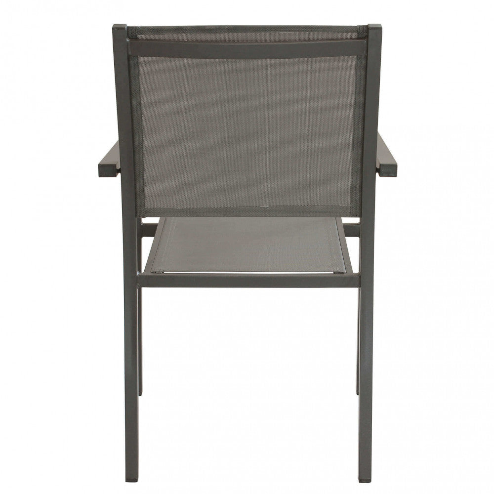 Poltrona outdoor Cosma Jamaica con braccioli squadrati