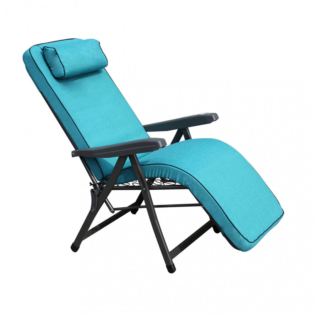 Prospettiva frontale asimmetrica della seduta ergonomica in tessuto e acciaio.