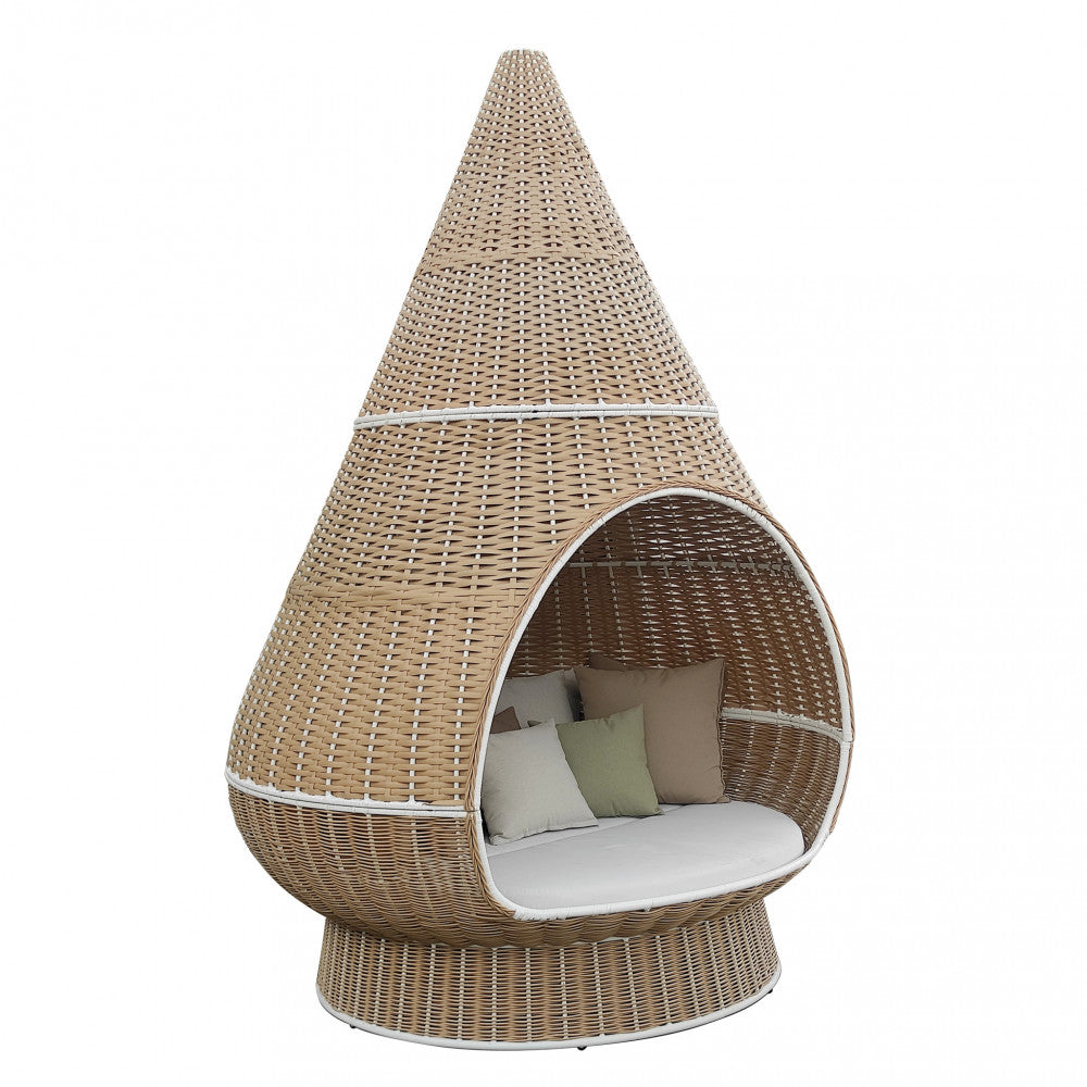 Poltrona Relax Santa Fe in Rattan e Poliestere - AT804330-NAT - foto 5