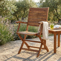 Poltrona Cosma Riviera in legno di acacia