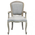 Poltrona Romy in Tessuto Grigio, design Imperatore, vista frontale.