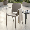Poltrona Volga in Polipropilene Taupe - HF807377-TAUP