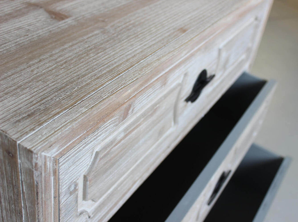 MOBILETTO 3 CASSETTI CON GAMBE IN FERRO