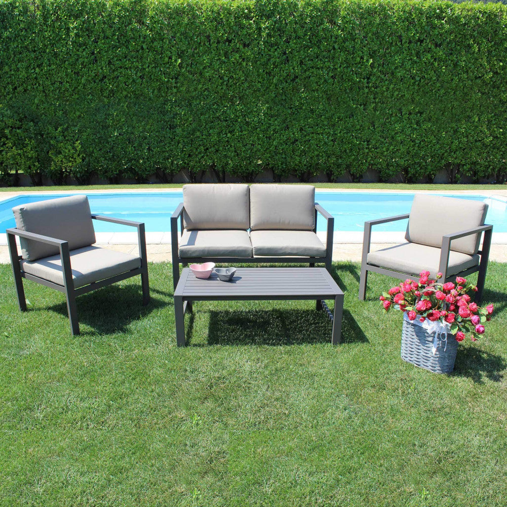 Set completo arredo giardino Cosma Avana