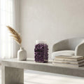 Sassolini decorativi viola Cosma CA802150-VIOL in contenitore trasparente