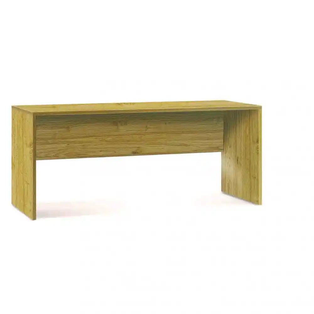 Scrivania L180 cm colore Noce Stelvio, ideale per ufficio o studio domestico | Albert Stock