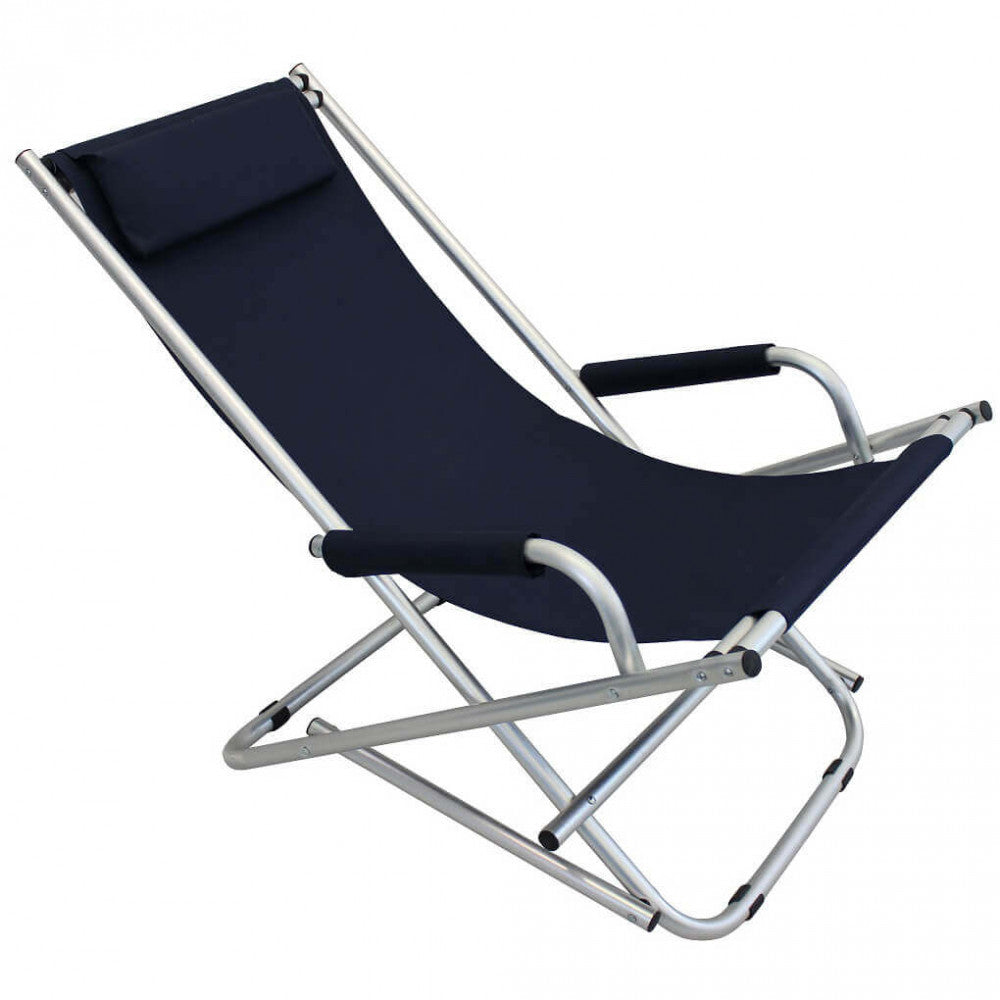 Sdraio da esterno Cosma blu navy
