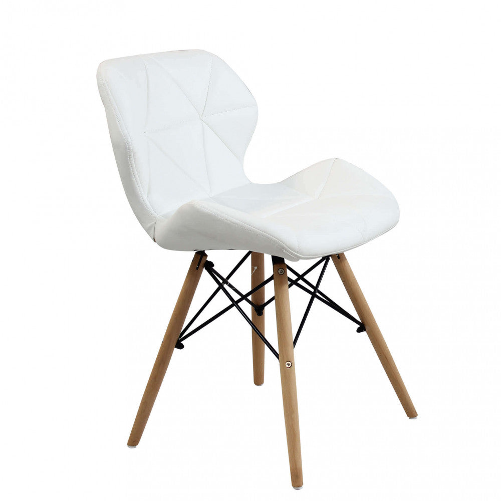 Base in legno e metallo sedia moderna Cosma