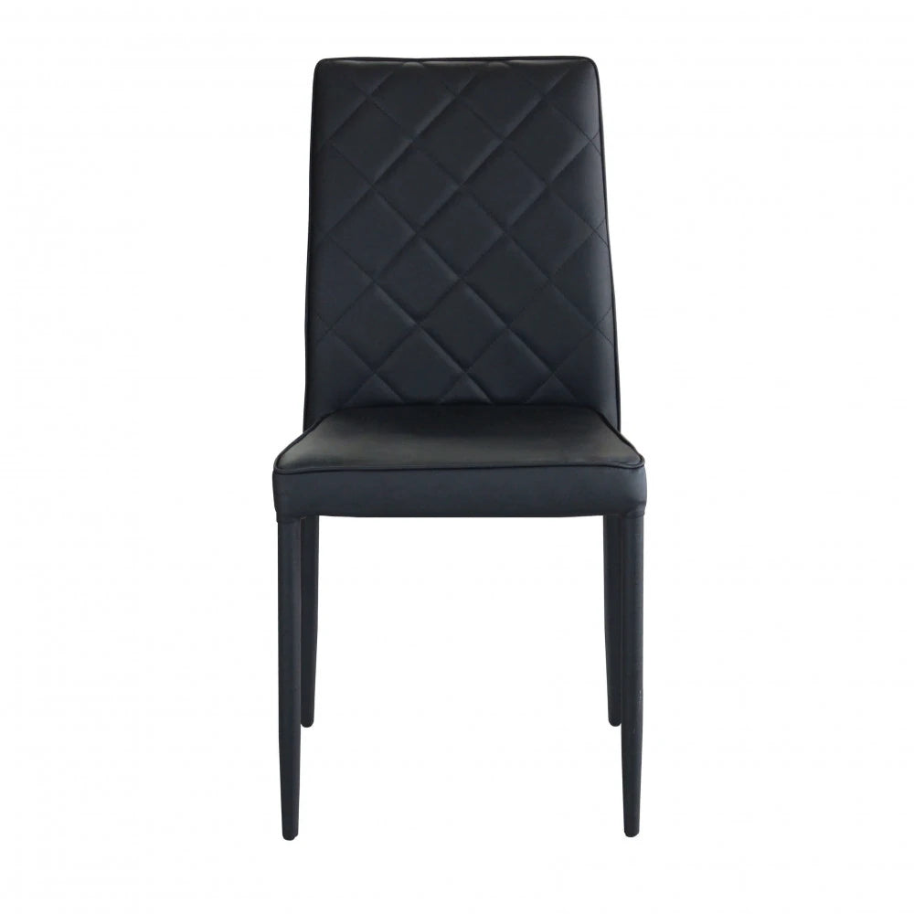 Sedia Blossom moderna da interni, elegante e leggera per sala da pranzo vista frontale