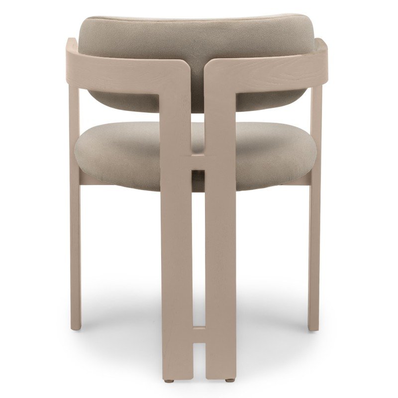 Sedia da pranzo Narel beige con struttura in frassino - NN-NAR-UPH-CHA-BEI-418