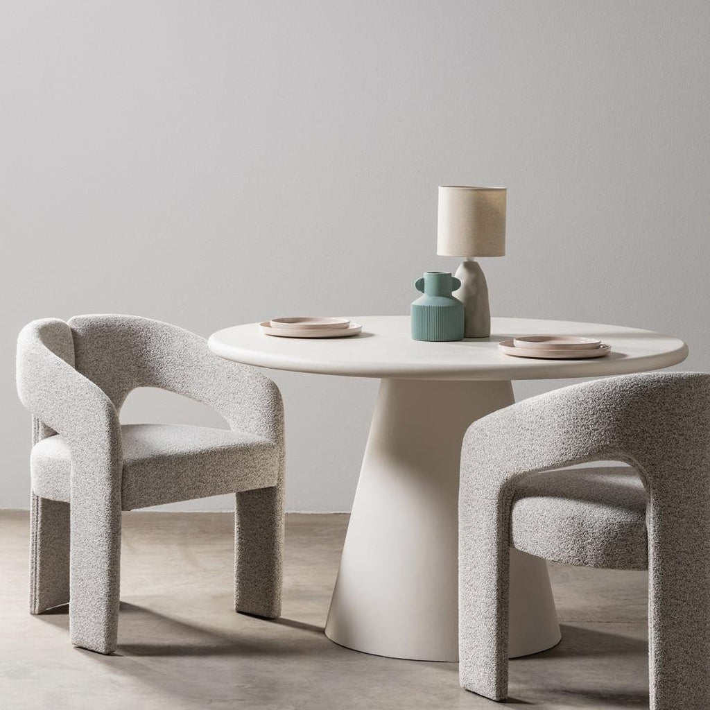 Sedia imbottita Joel grigio beige con braccioli - NN-JOE-UPH-CHA-LIGGRE-170 - foto 2