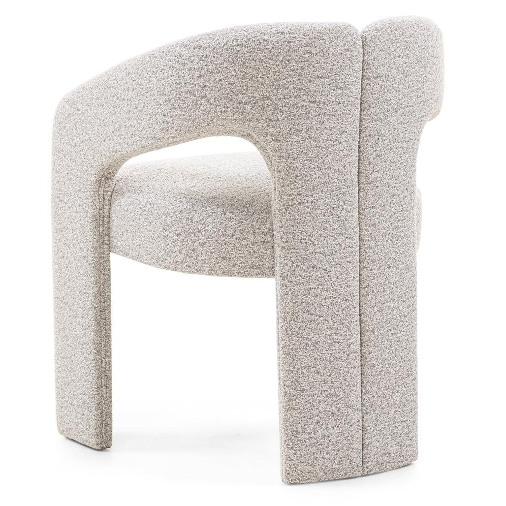Sedia imbottita Joel grigio beige con braccioli - NN-JOE-UPH-CHA-LIGGRE-170 - foto 6