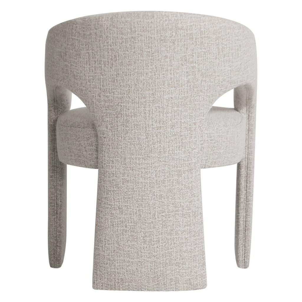 Sedia imbottita Naurine beige crema con braccioli - NN-NAU-UPH-CHA-BEI-350 - foto 3