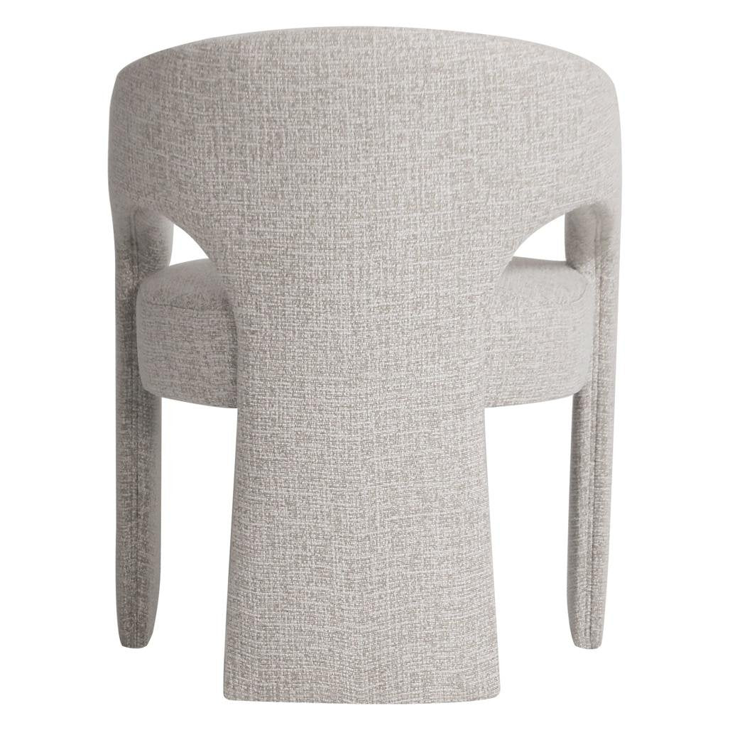 Sedia imbottita Naurine beige crema con braccioli - NN-NAU-UPH-CHA-BEI-350 - foto 3