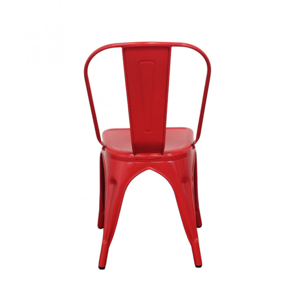 Sedia Lola in Metallo Rossa - HF807331 - foto 10
