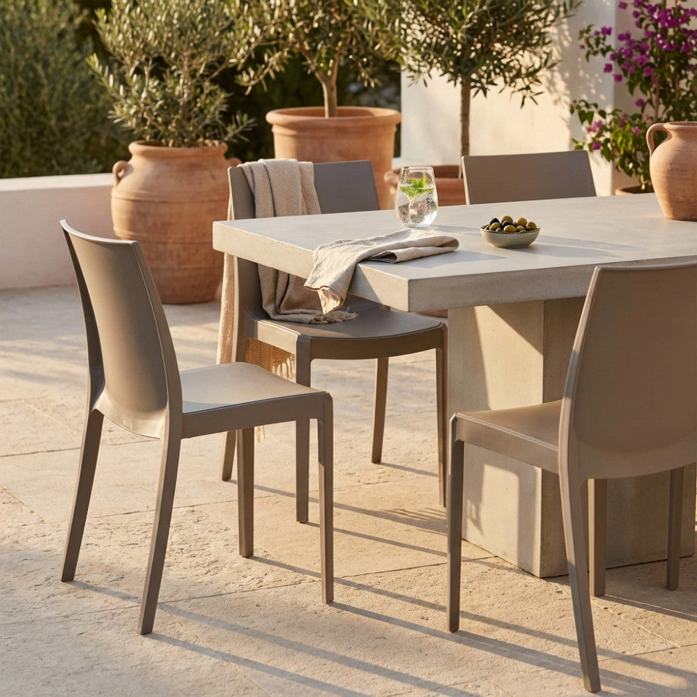 Sedia Cosma Perla taupe