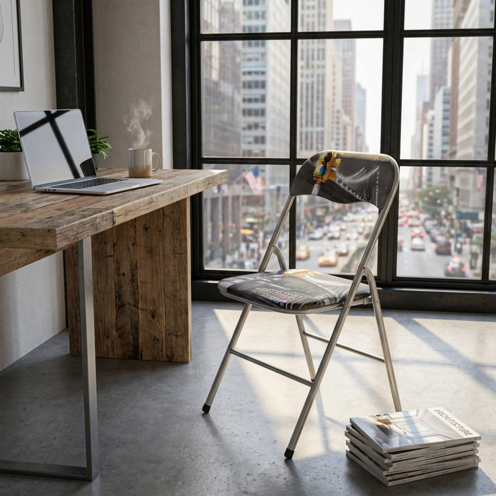 Dettaglio seduta sedia Cosma Slim New York