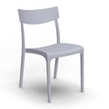 Sedia Provence in Polipropilene Grigio Chiaro - HF807378-LGRE