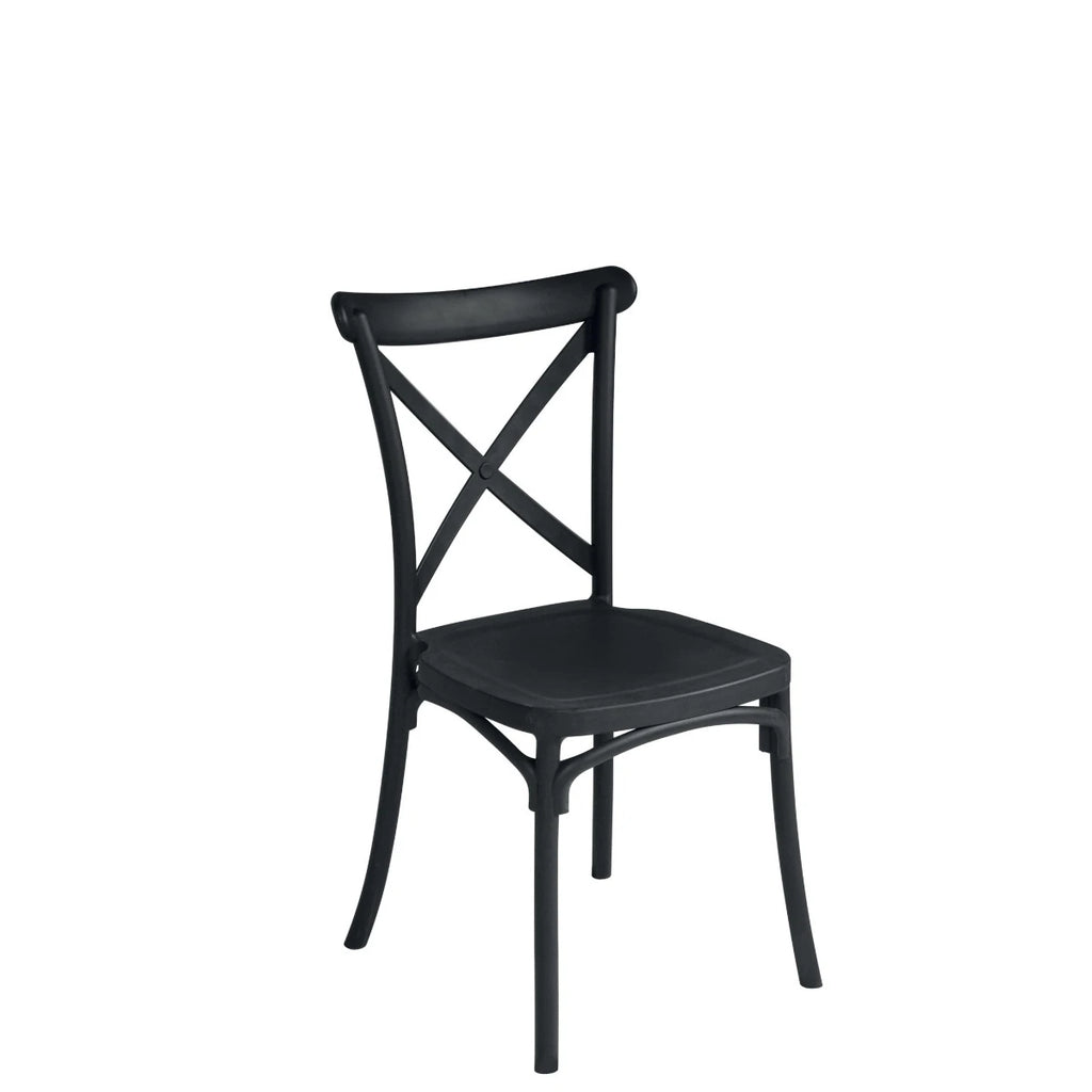 Sedia Trattoria Antracite CC58A