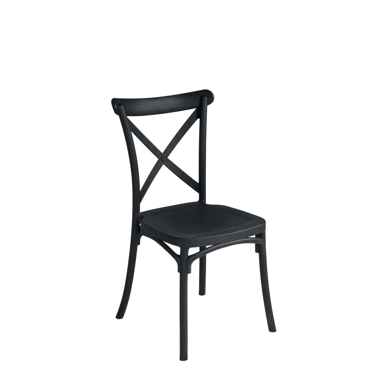 Sedia Trattoria Antracite CC58A