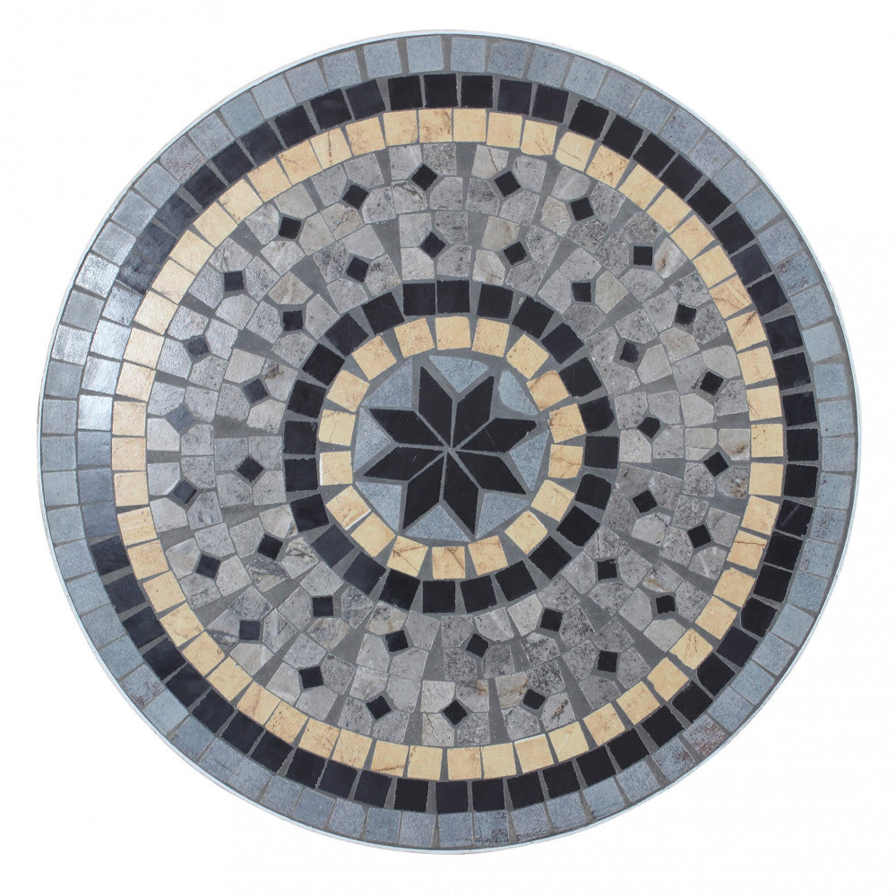 Set Bistrò Cosma con Dettagli a Mosaico
