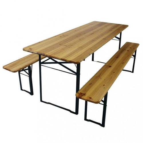 Set birreria Cosma Modello BC807837 in legno naturale